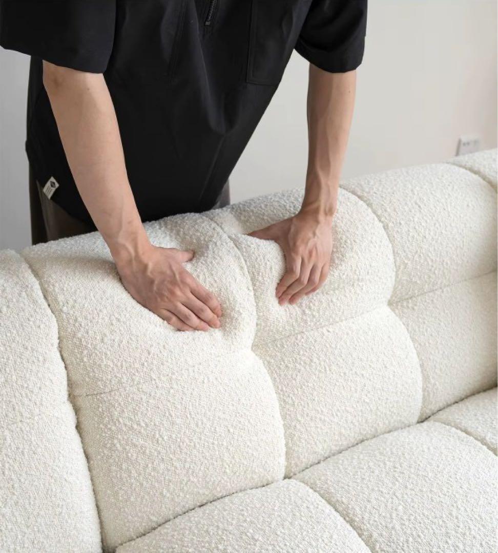 ホワイトクッションソファ 2人掛け・3人掛け