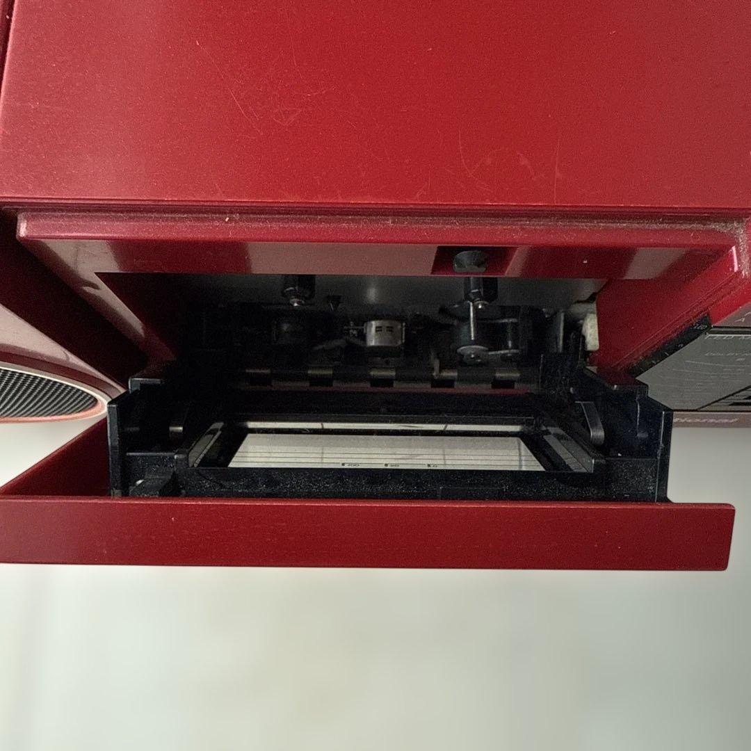 National RX-C50 赤 ラジカセ　動作品