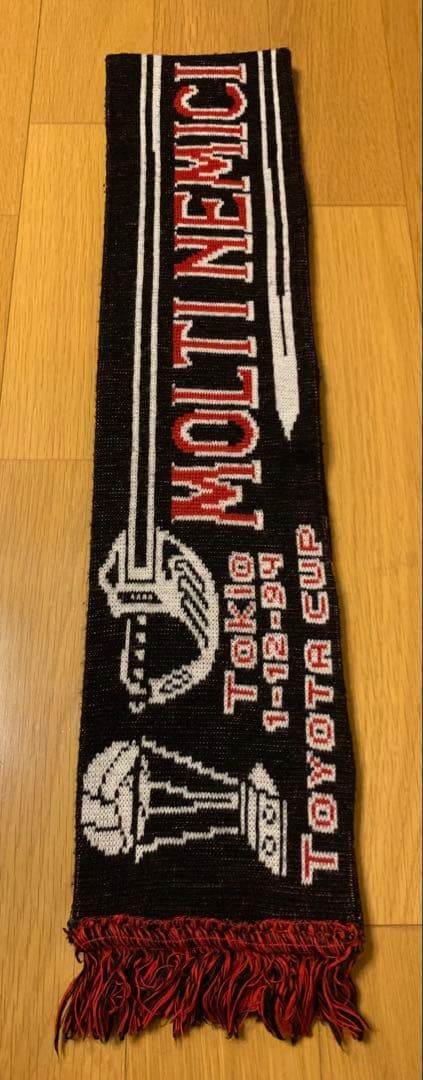 希少 ACミラン ULTRAS BRIGATE ROSSONERE マフラー