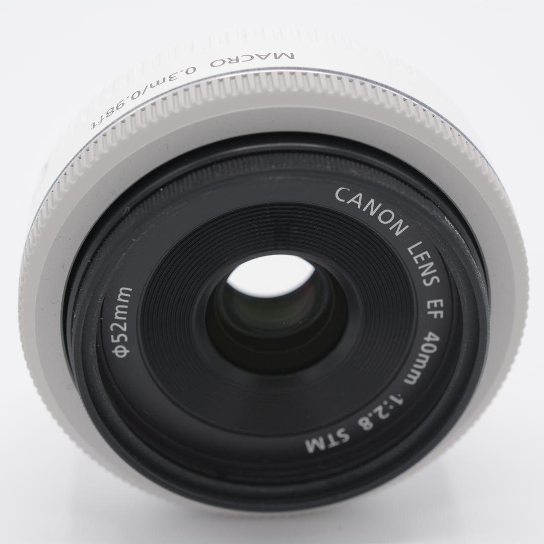 ❤️キャノン Canon EF 40mm F2.8 STM❤️希少ホワイト