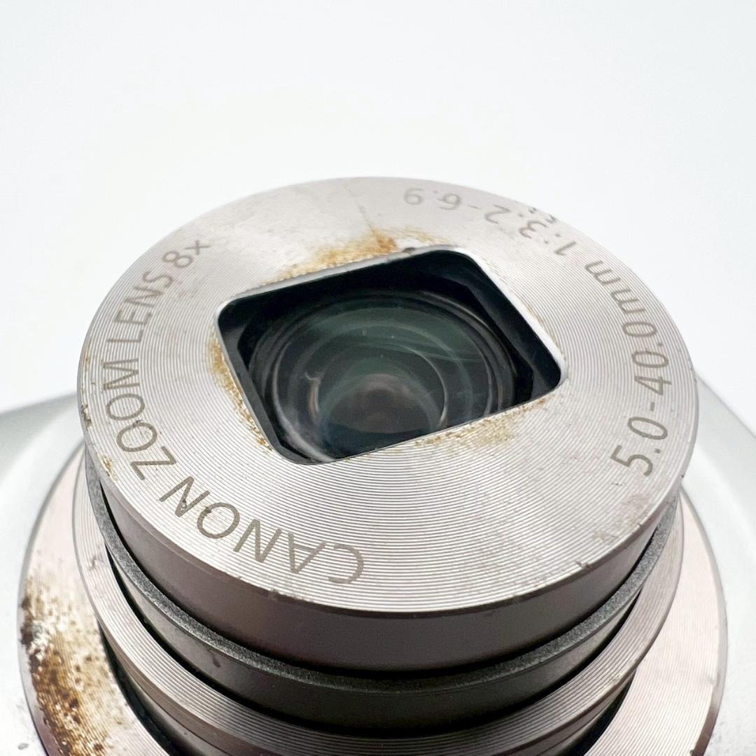 【動作品】Canon IXY 180 コンデジ シルバー 動作確認済