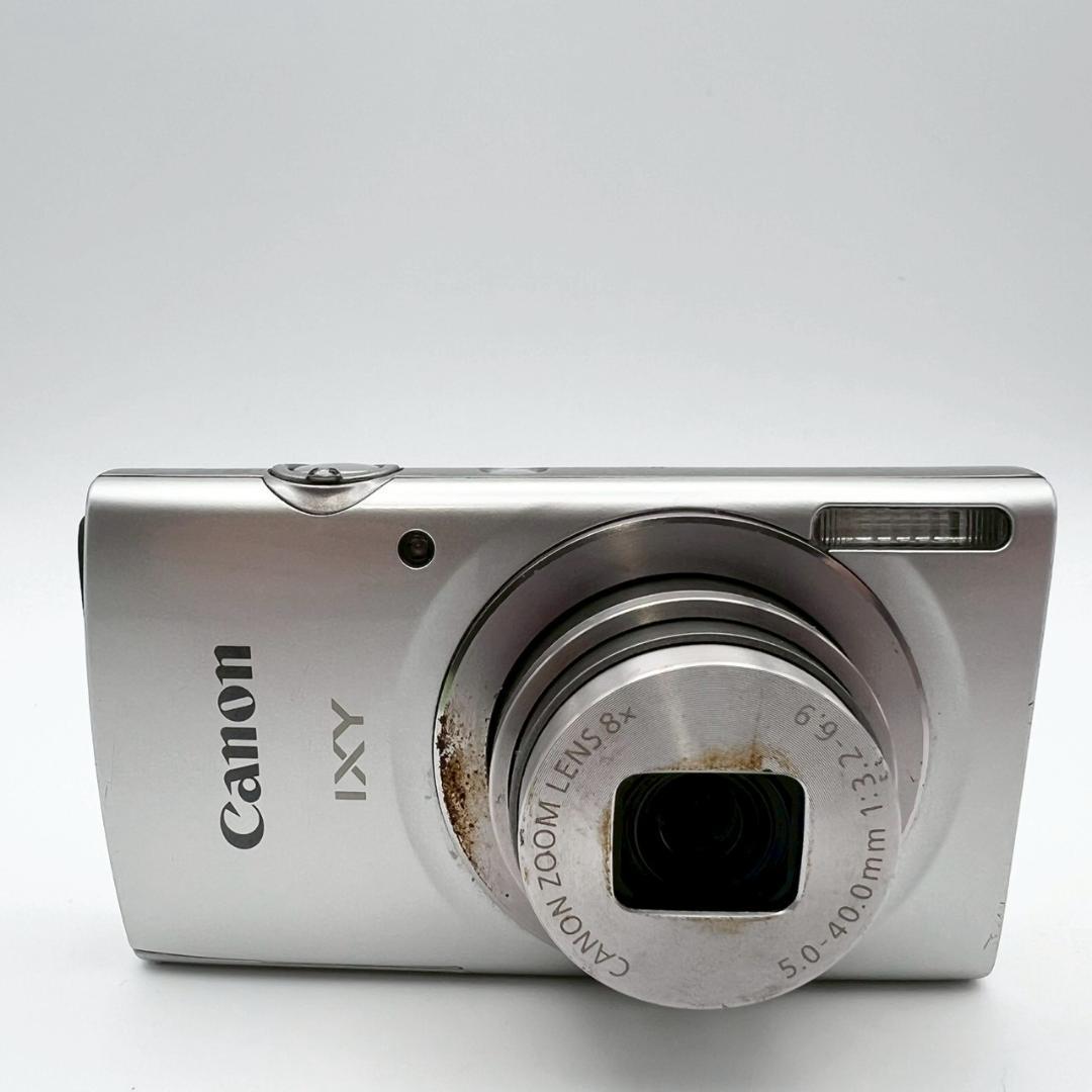【動作品】Canon IXY 180 コンデジ シルバー 動作確認済