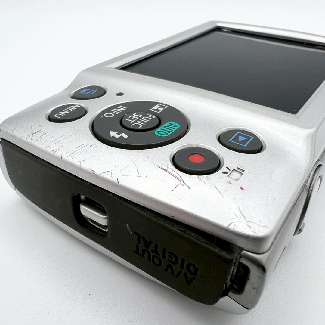 【動作品】Canon IXY 180 コンデジ シルバー 動作確認済