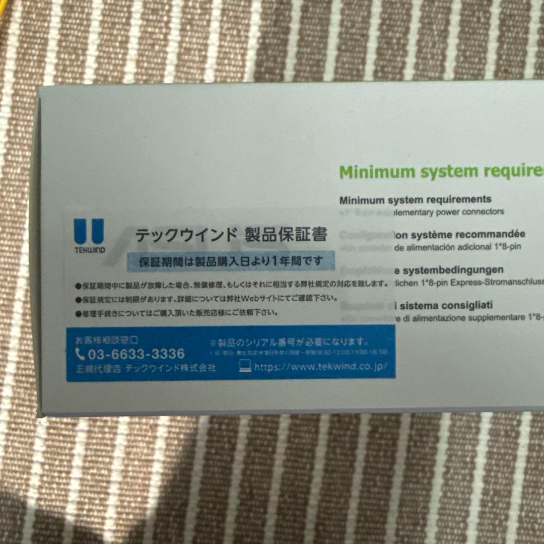 【未開封】ASUS GEFORCE RTX 4060 Ti 8GB OC