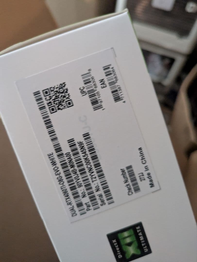 【未開封】ASUS GEFORCE RTX 4060 Ti 8GB OC