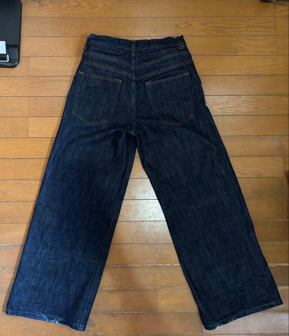 パンツ NO/FAITH STUDIO JAPANESE LOOSE FIT BLUE