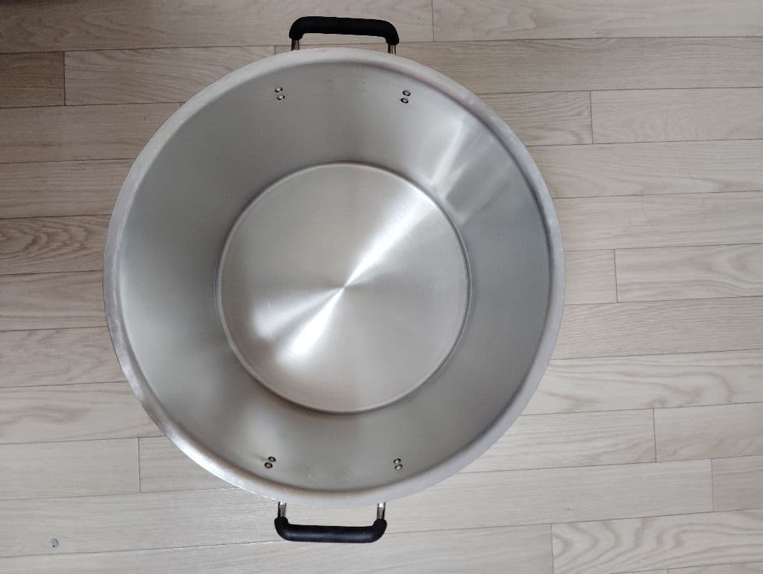 CURTA 業務用 寸胴鍋 サイズ43×43×41 ステンレス　ガス、IH対応