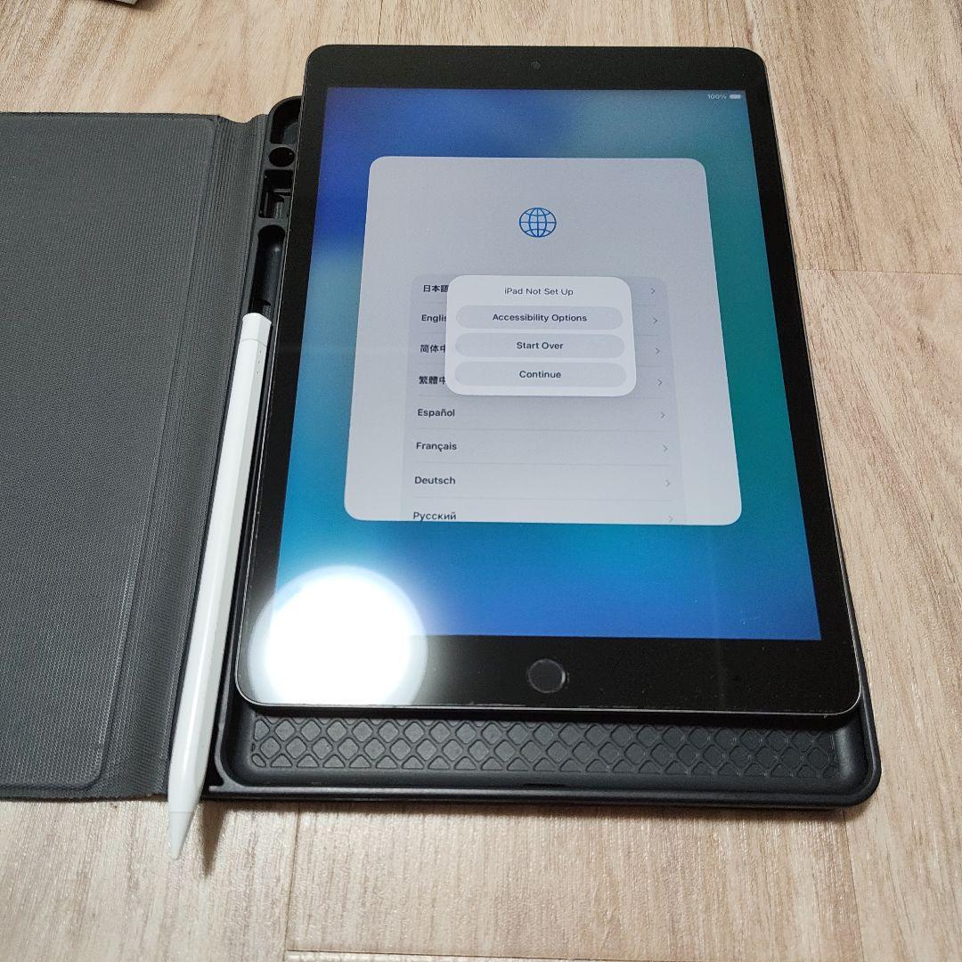 ブラック iPad 10.2インチRetina +ケース+Pencil付属