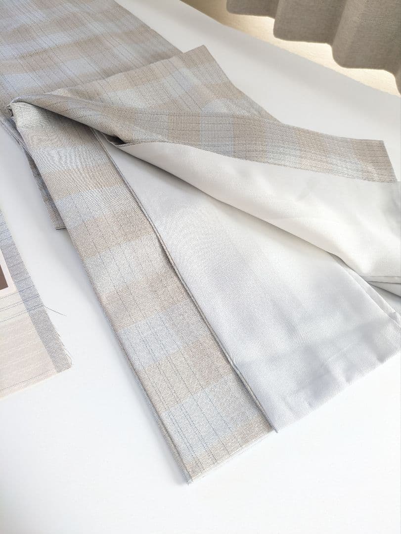 正絹手織り下井紬高級まるなまこ格子