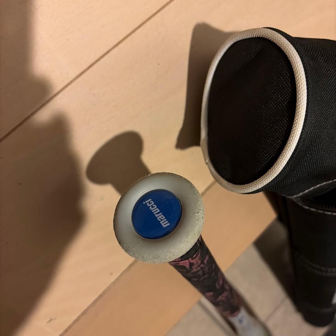 少年用ワニクラッシャー青ワニ　軟式バット 82cm 610g バットケース付き