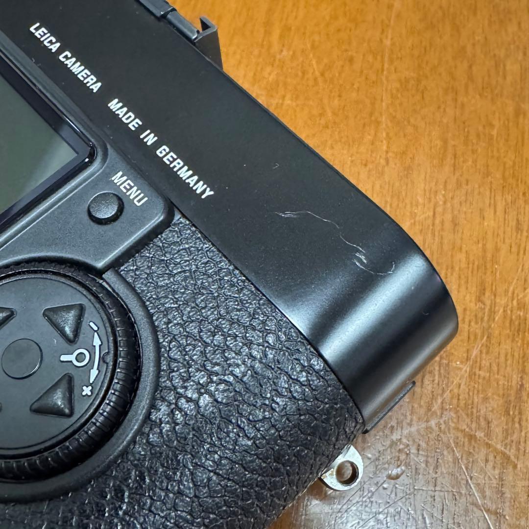 Leica M8.2デジタルカメラ ブラックペイント レンジファインダー