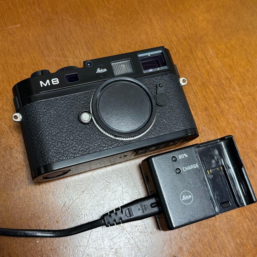Leica M8.2デジタルカメラ ブラックペイント レンジファインダー