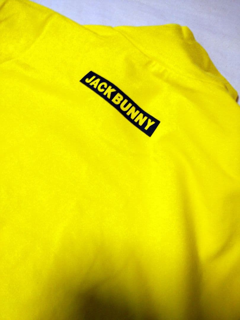 イエロー サイズ5ハイネックシャツ L メンズ ゴルフウェア ジャックバニー