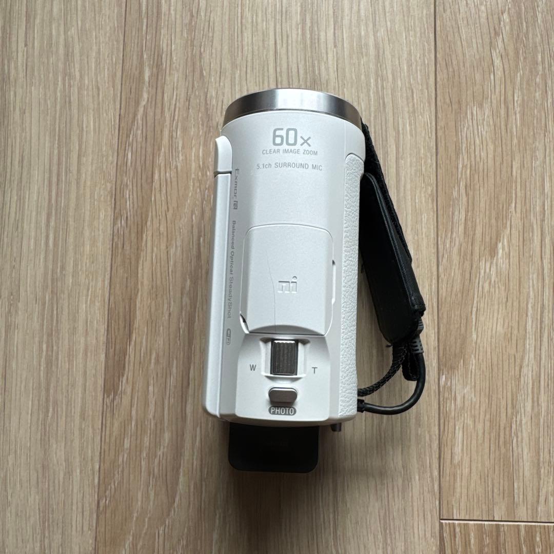 優*里様 SONY HDR-CX680 ホワイト ビデオカメラ 本体