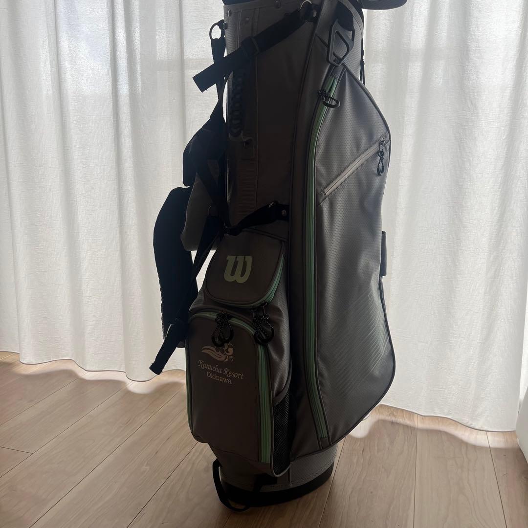 新品未使用✨Wilsonゴルフバッグスタンド式