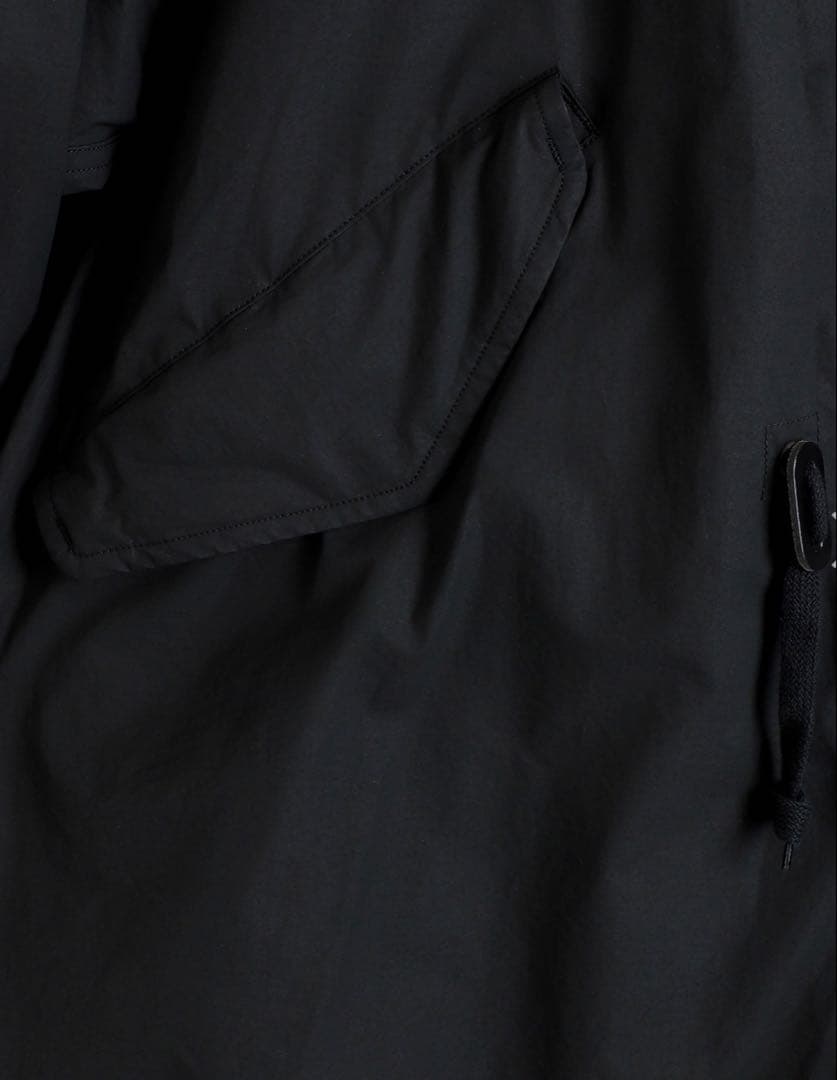未試着 25AW COMOLI コットンナイロンミリタリーフーデッドコート 2