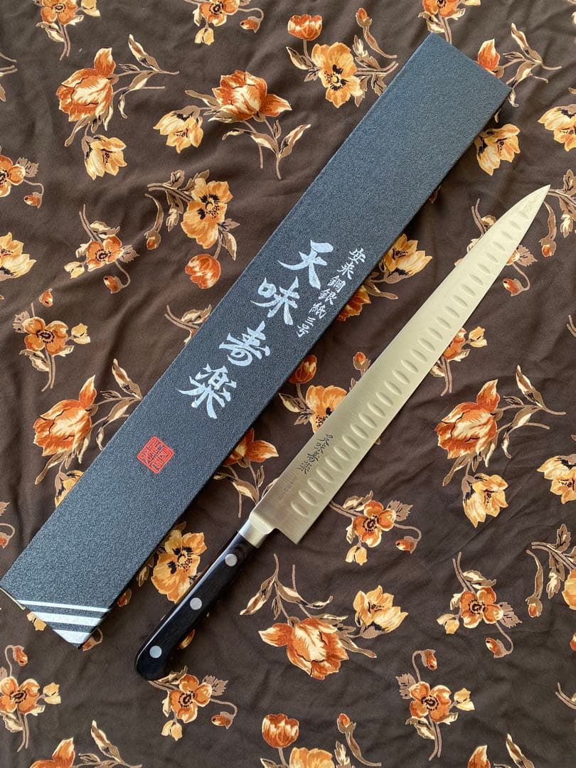 天味寿楽 スライサー 330mm 柳刃330mm 筋引 330mm 銀紙3号