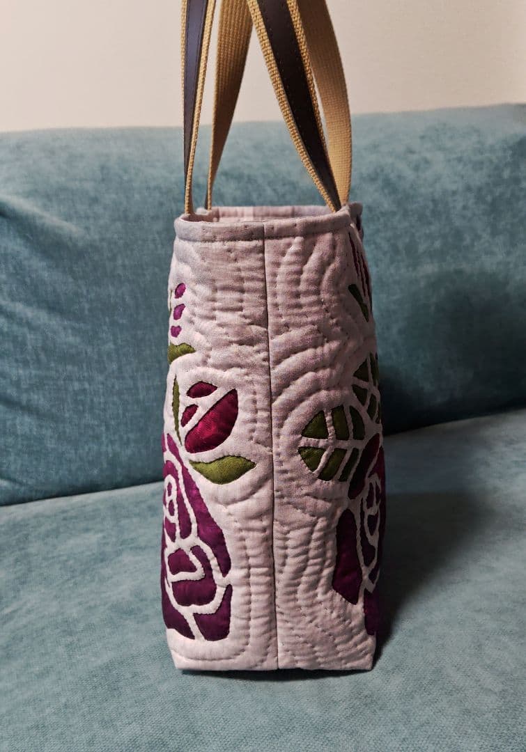 ハンドメイド ハワイアンキルトバッグ