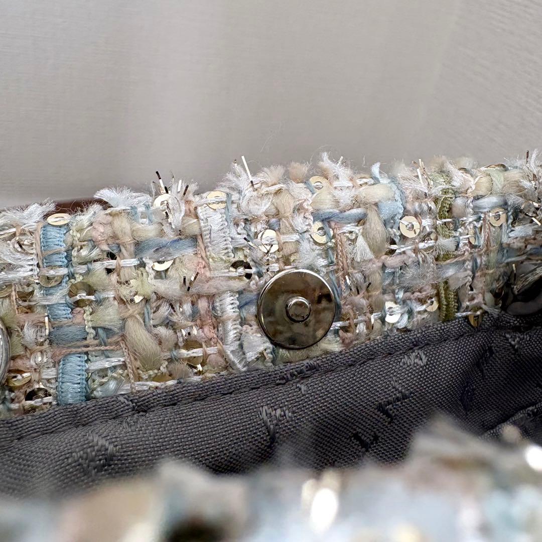 アンテプリマミスト ワイヤーツイード スモール ベージュ ハンドバッグ