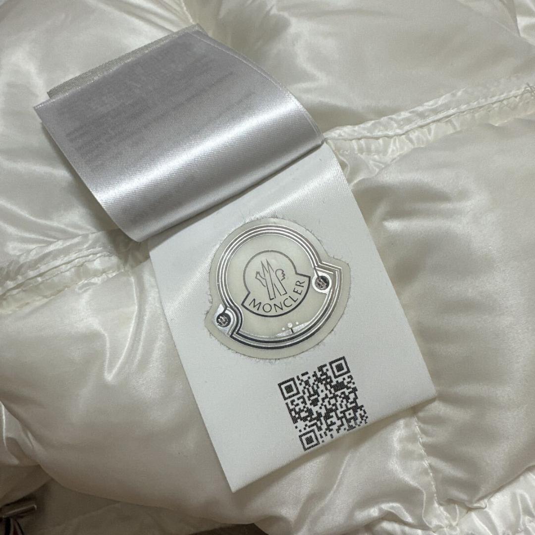 モンクレール ブラマント ダウンジャケット Wワッペン size 7 ホワイト