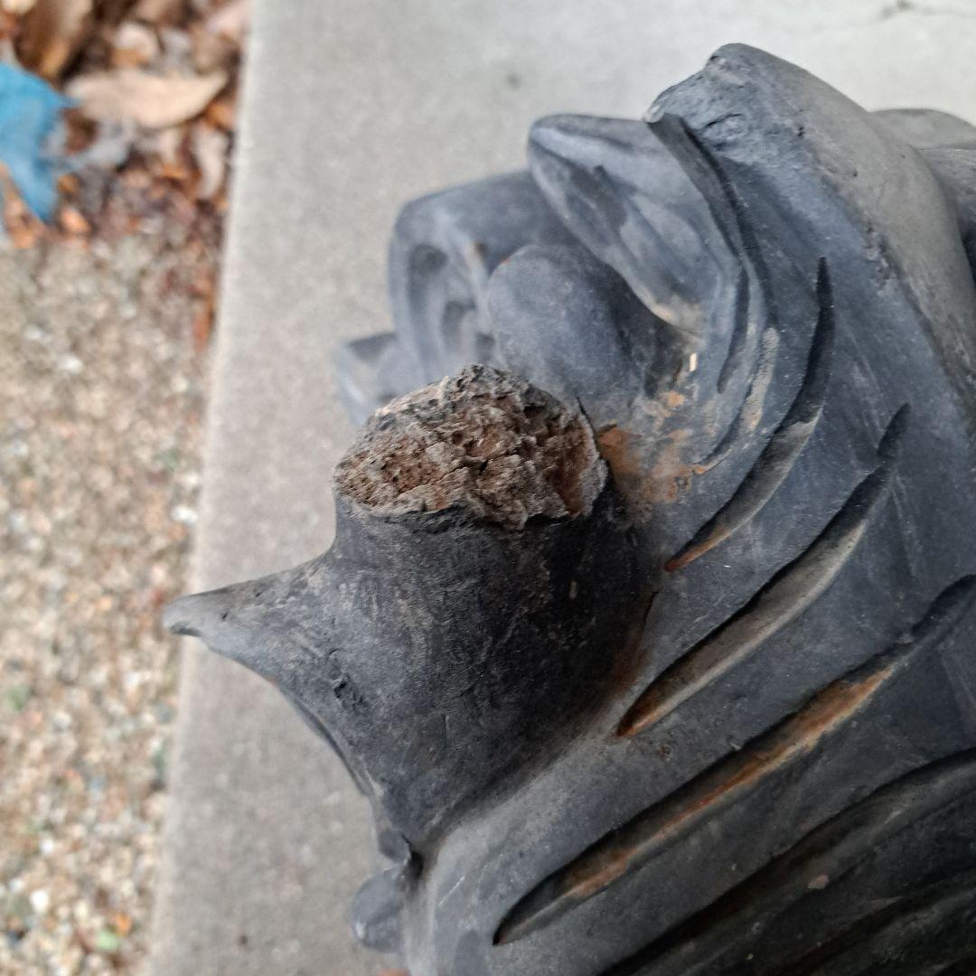 鬼瓦　魔よけ　年代物