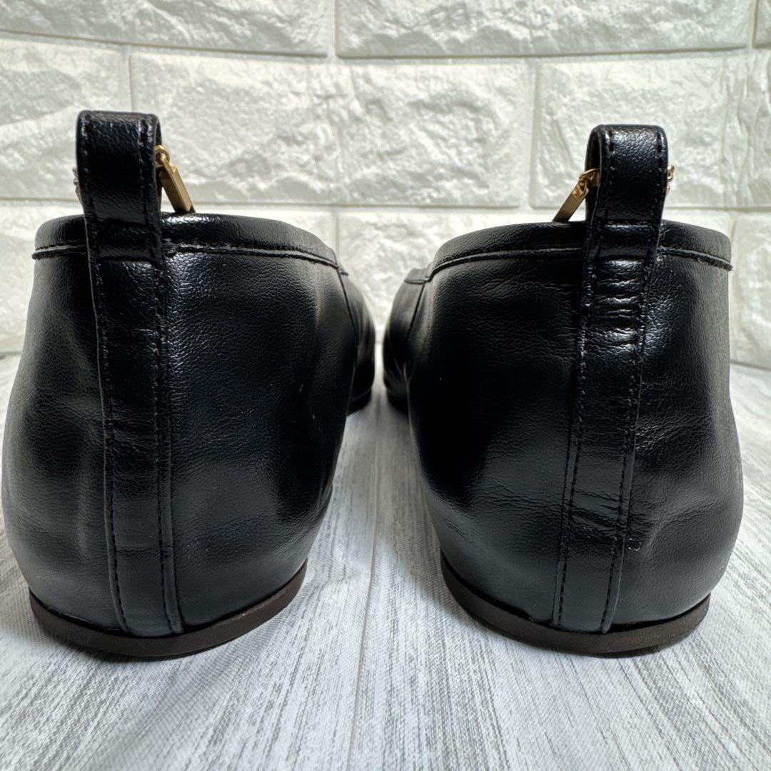 美品⭐️ステラマッカートニー チェーン レザーパンプス ブラック 37 イタリア製