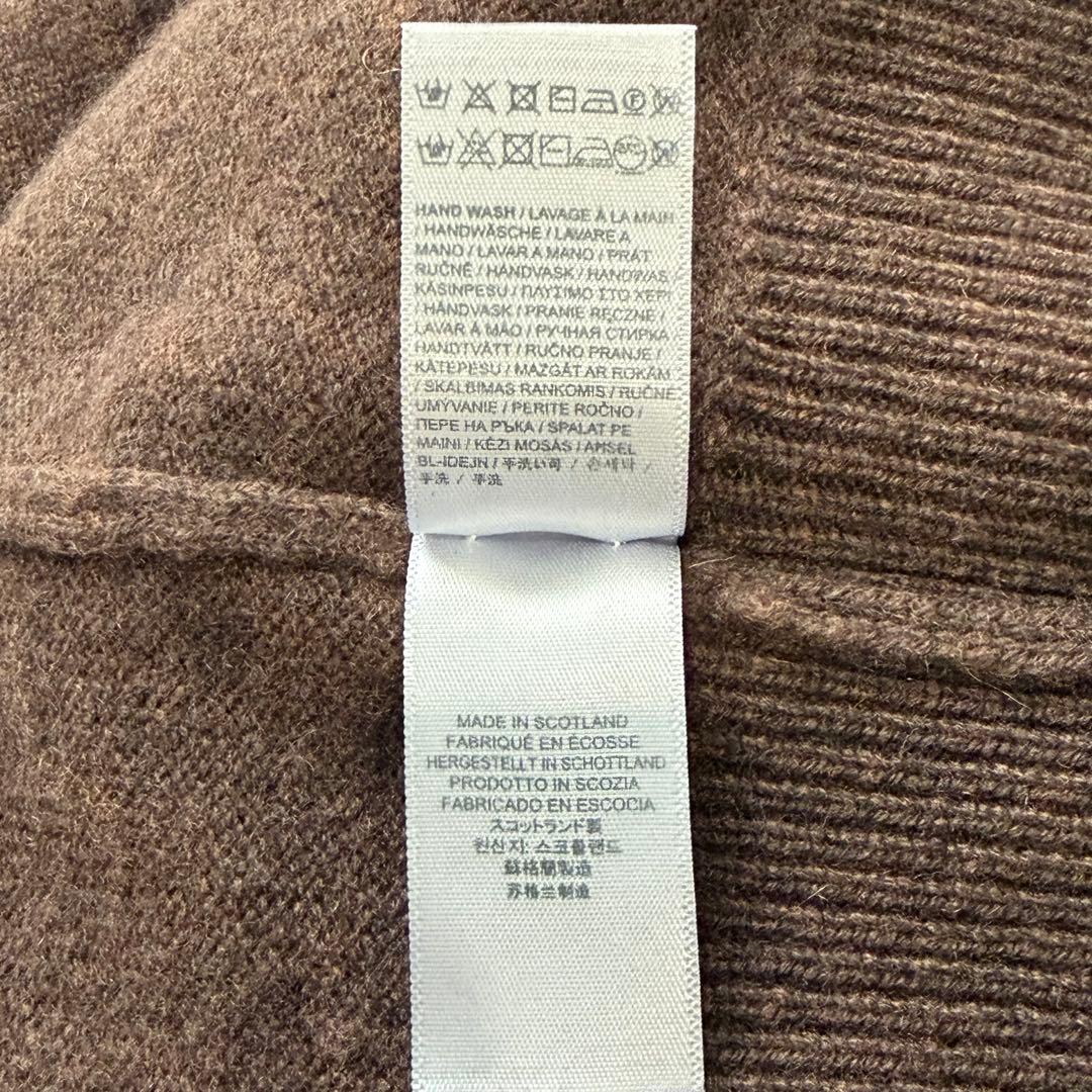 Johnstons ジョンストンズ カシミヤ クルーネック ニット セーター