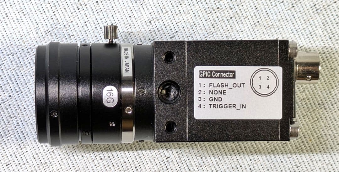 【ほぼ新品】⚫ミスミ高速撮影対応カメラEMVC-CB130C 4mmレンズ付き