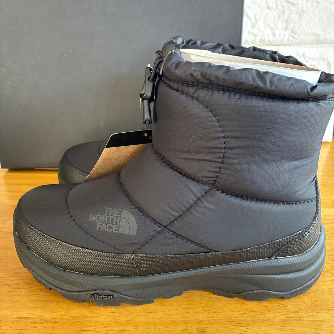 【新品未使用】ノースフェイス ヌプシ ショート ブラック 24.0センチ