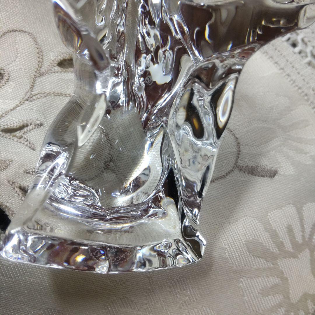 Baccarat クリスタル 猪 置物