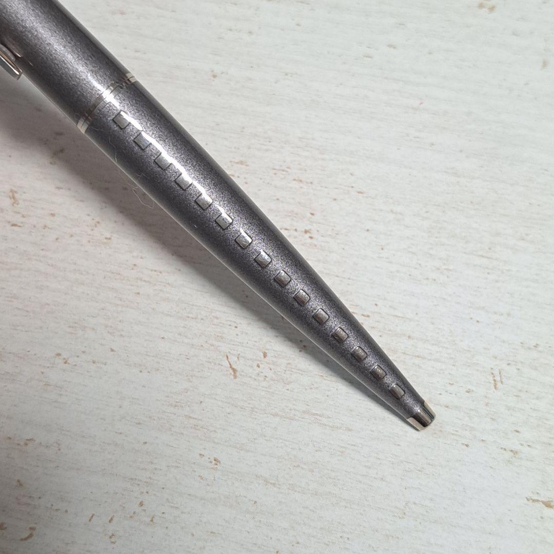 Louis Vuitton ボールペン ジェット リーニュ グレー 回転式
