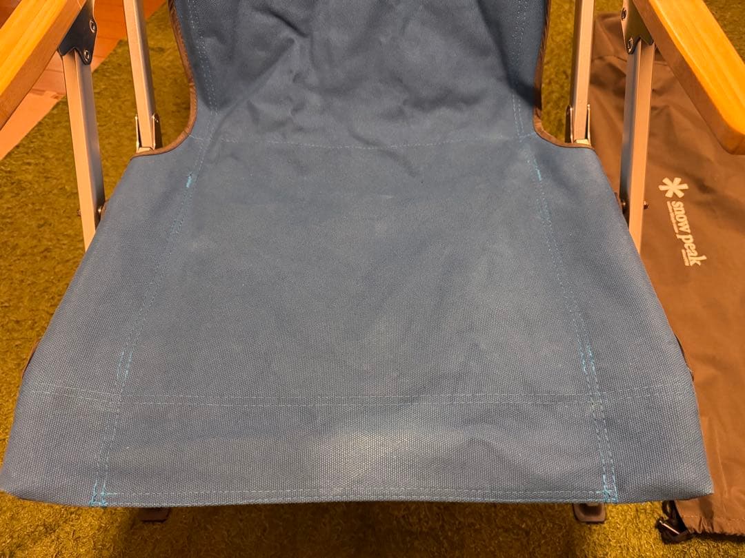  peak ローチェア30 廃盤　ターコイズ