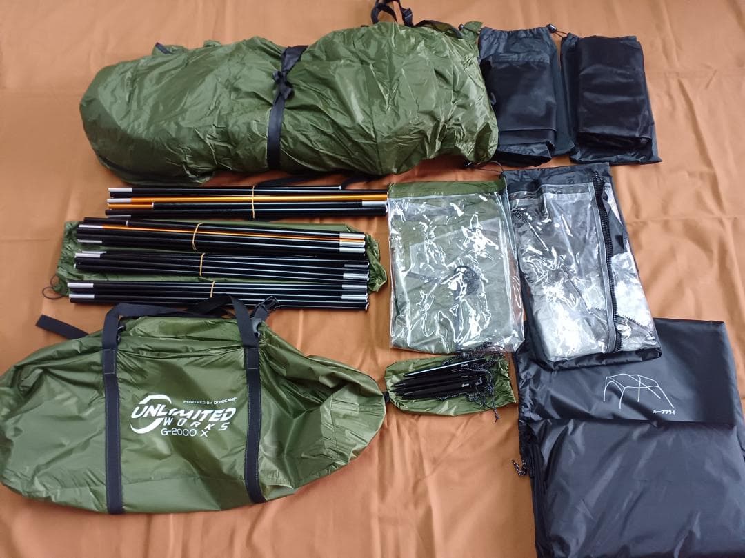 dokicamp G2000X テント アーミーグリーン