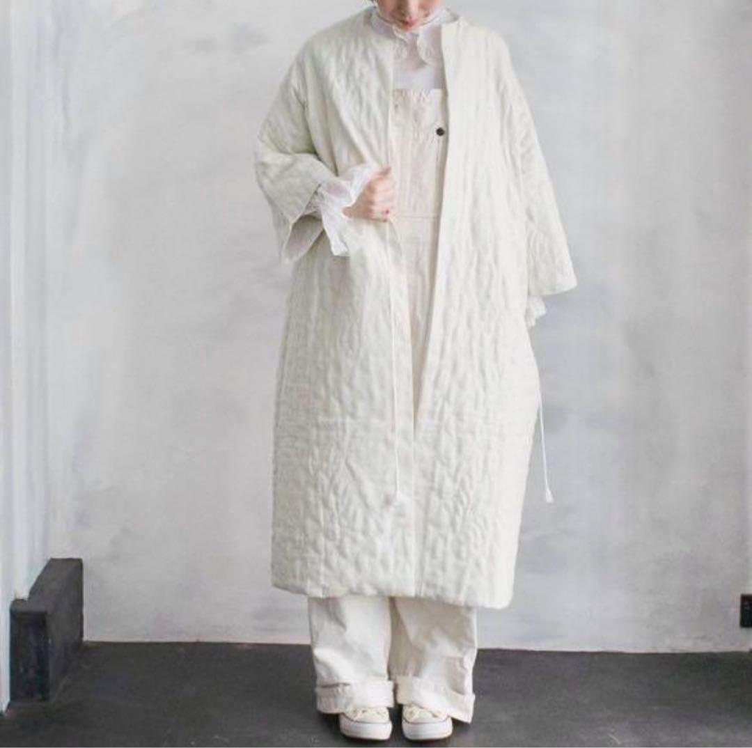 ankoさま専用　新品未使用　towavase リネンキルトローブ