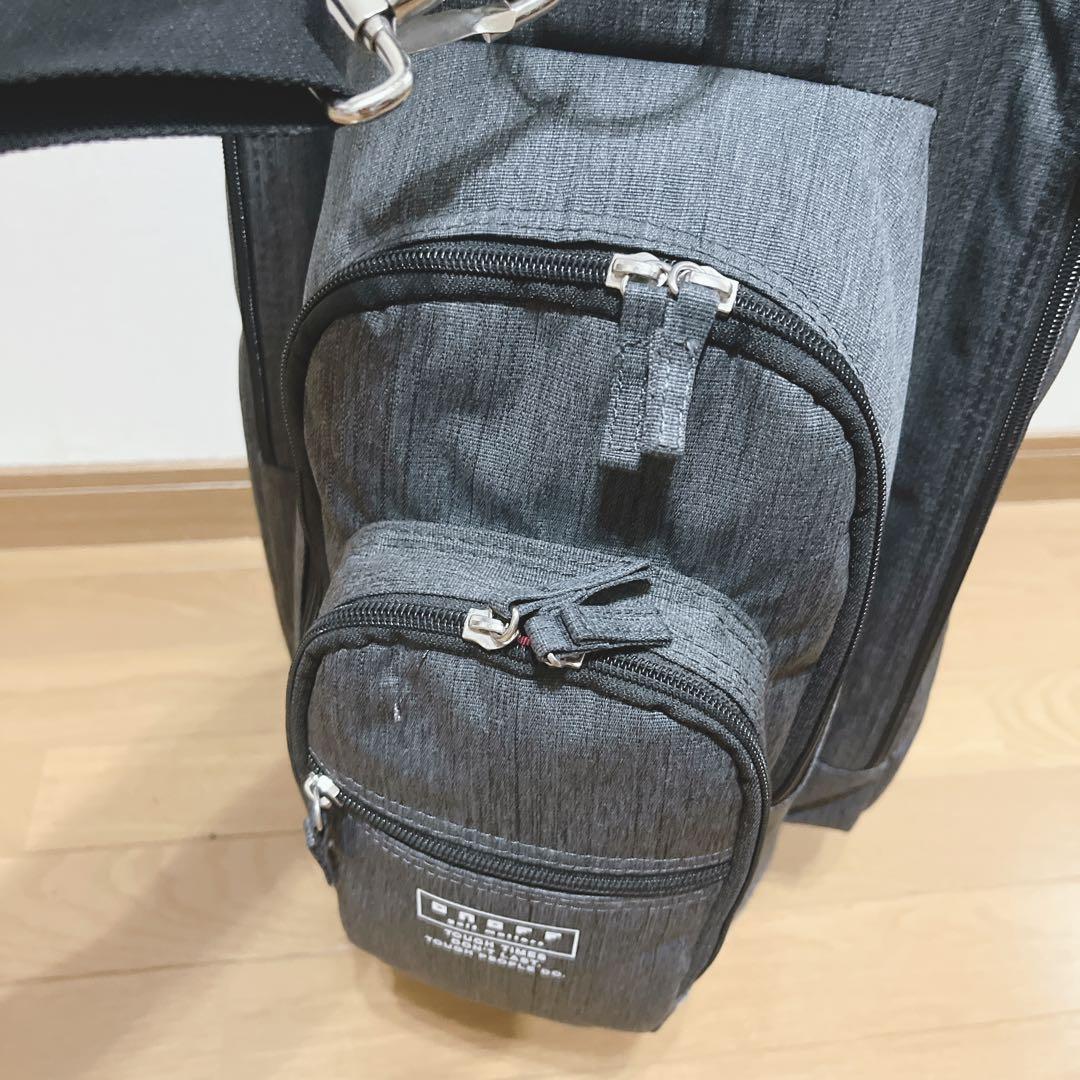 K201 onoff オノフ キャディバッグ 杢（もく）調 フード無し