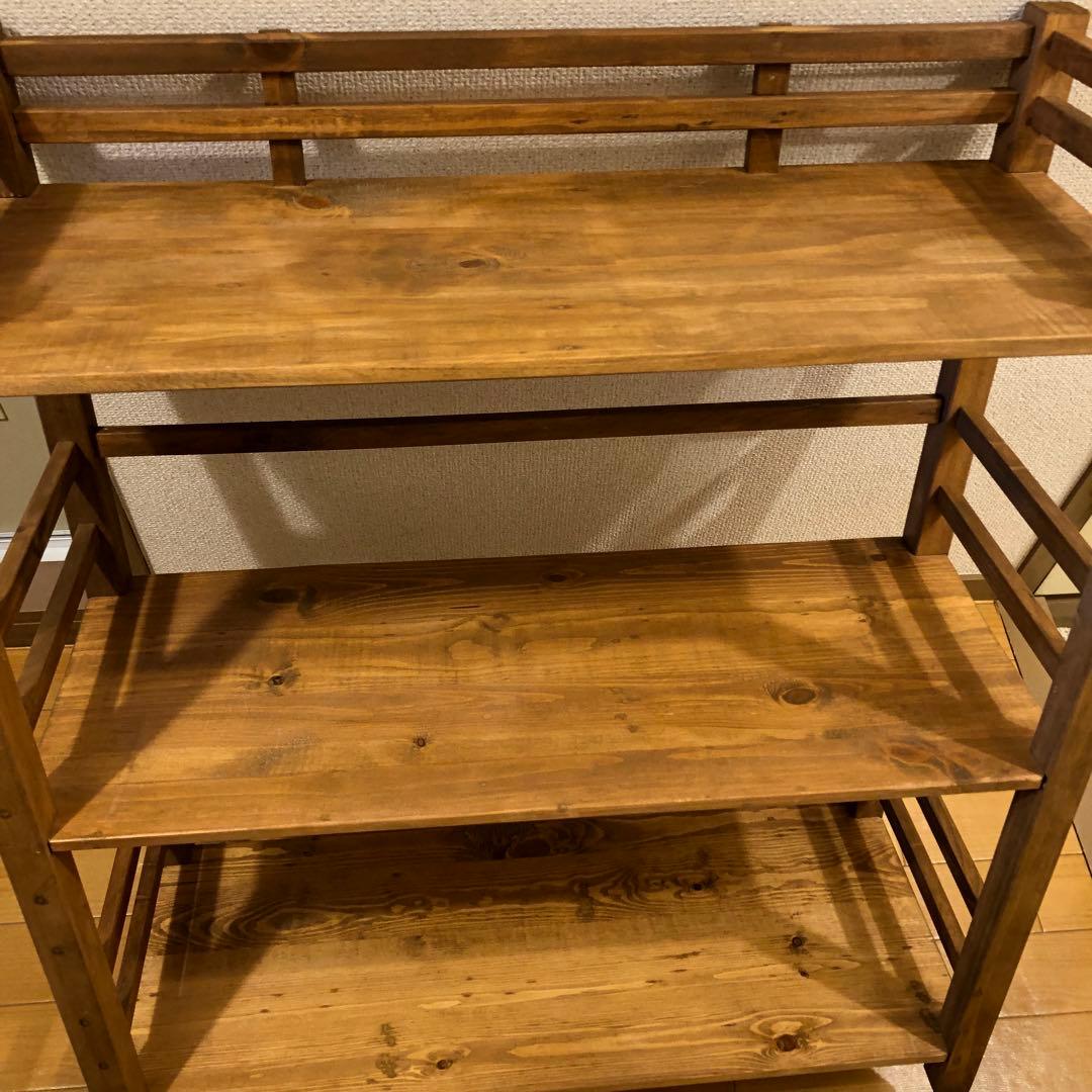 furniture. PINE オープンシェルフ 棚 ラック 木製
