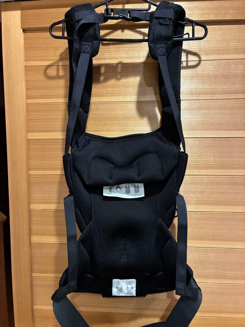 AILEBEBE 抱っこ紐 ベビー キャリアスリー ブラック