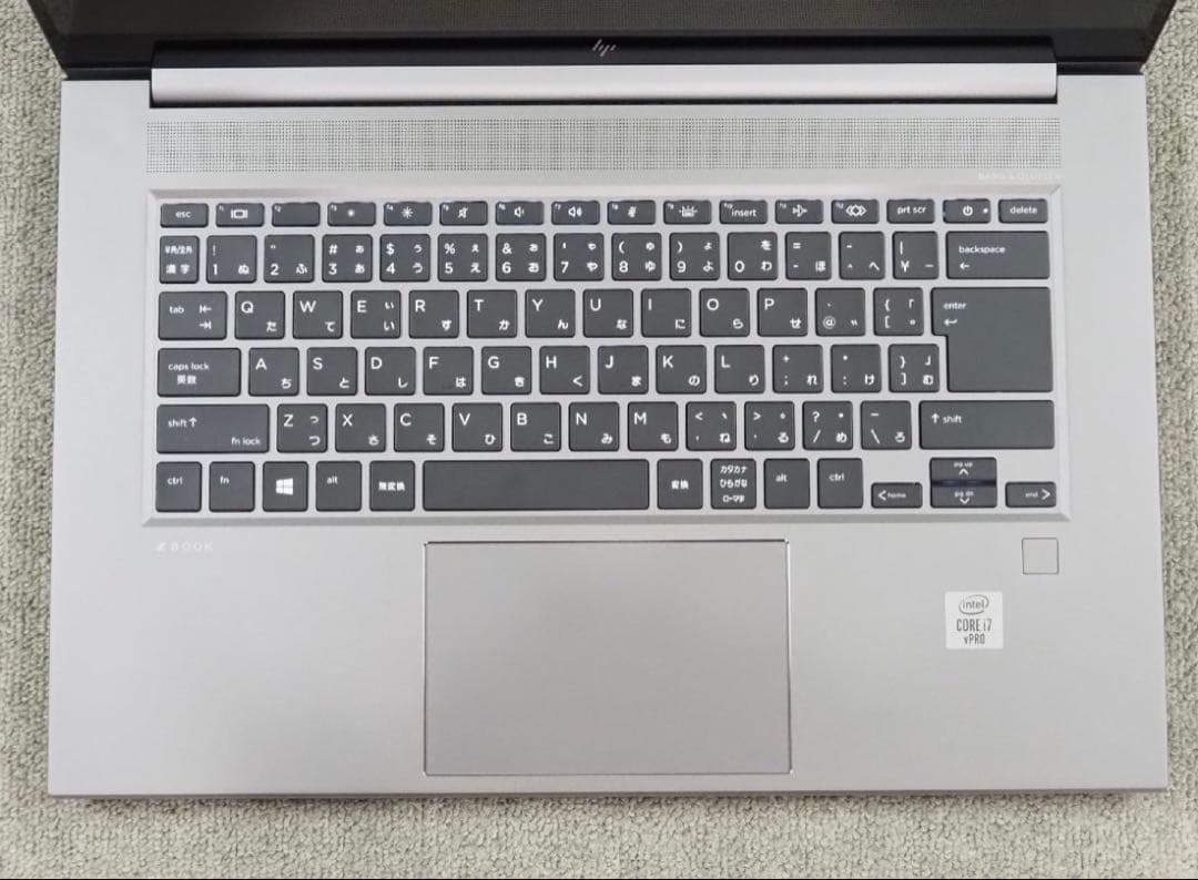 Windowsノート本体 hp Zbook G7 i7/32GB/1TB/RTX2070S 15.6 4K