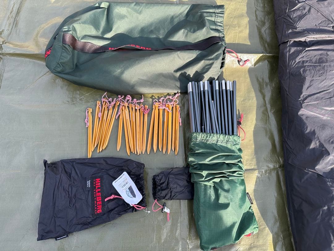 世*亀様 HILLEBERG Saitaris グリーン 美品！