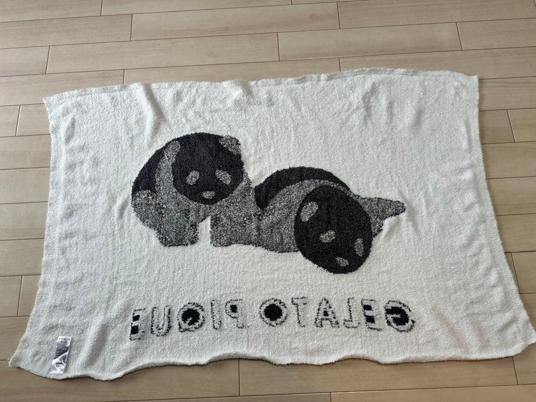 レア★上野動物園 シャオシャオ・レイレイ パンダジャガードブランケット