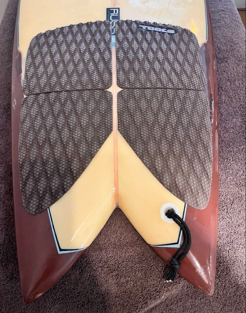 ヴィンテージ　サーフボード　フィッシュボード　Russ-k