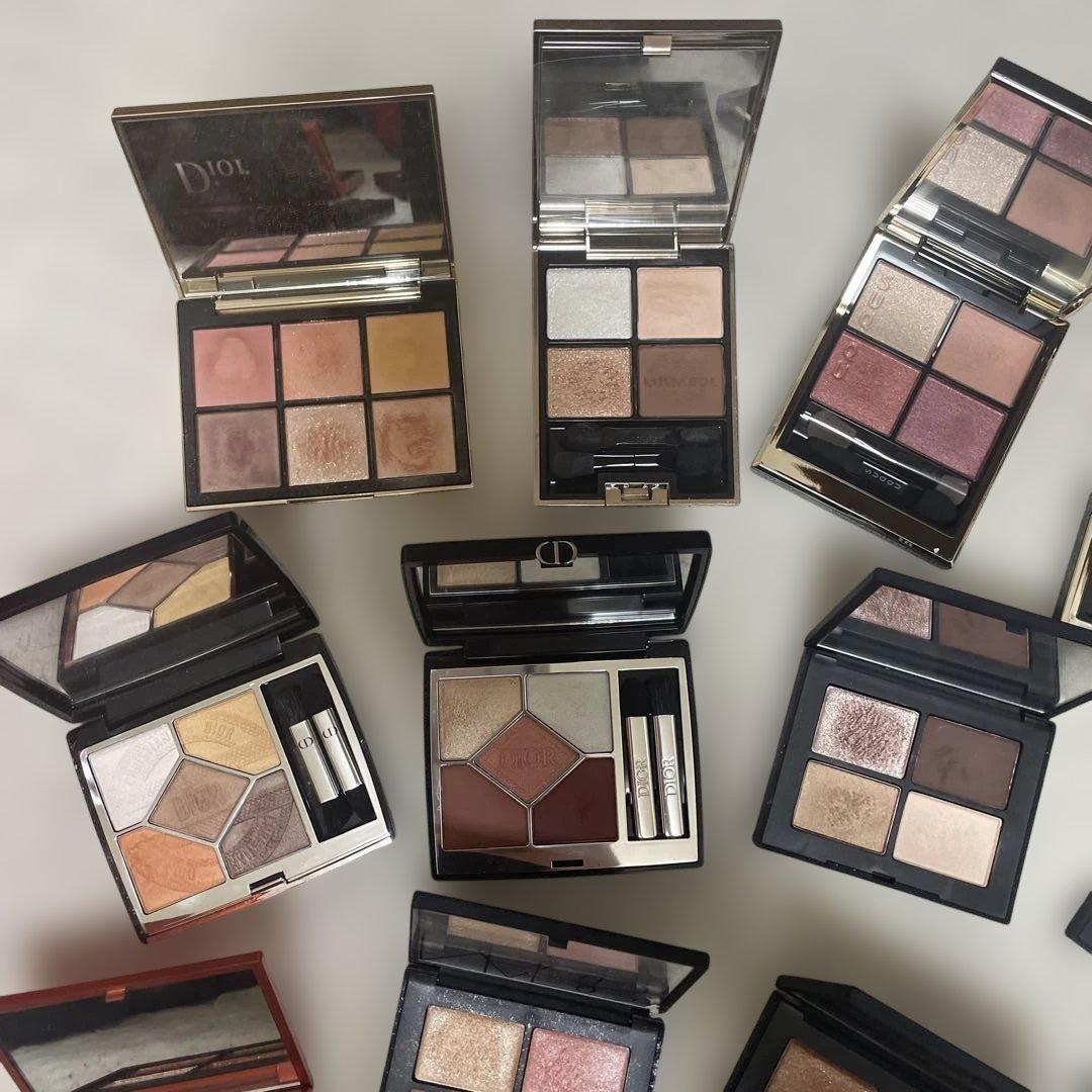 アイシャドウパレットセット（Dior/NARS他）