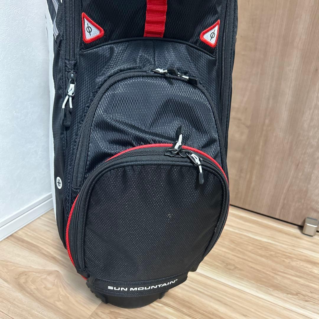 うえっちさん専用　サンマウンテン　キャディーバック　14分割　9.5型
