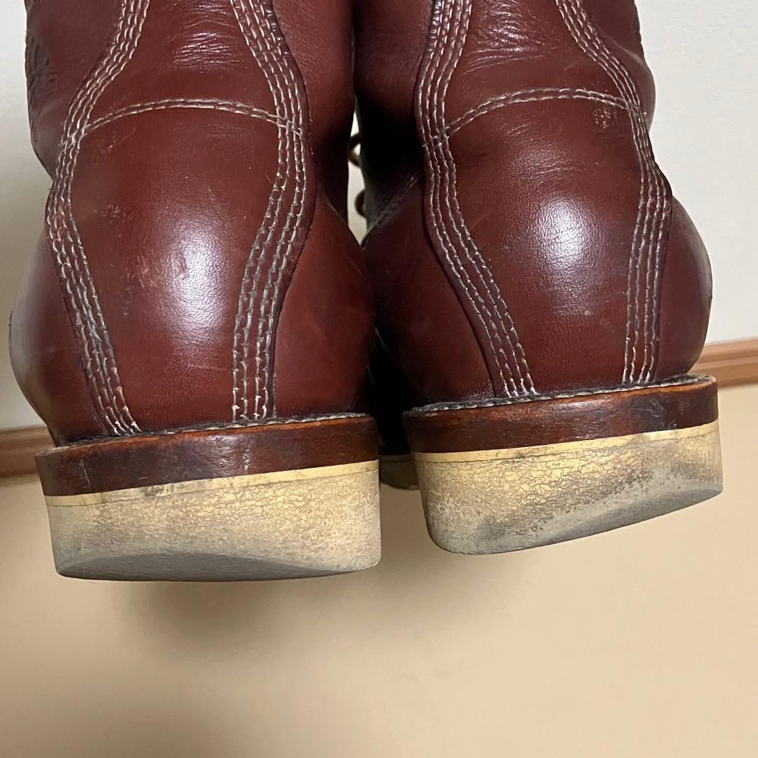 チペワ 80s 29493赤茶 6インチモックトゥUS8 1/2EE