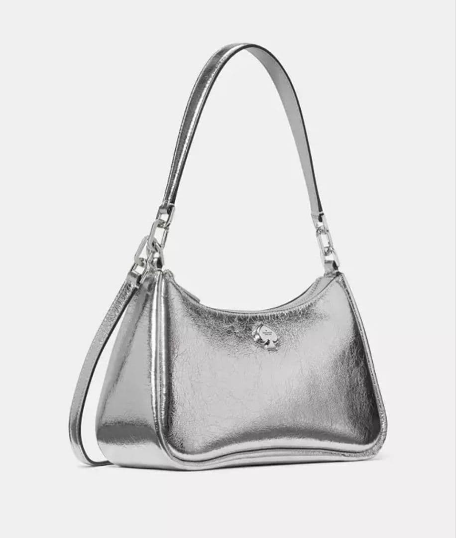 kate spade ケイラ スモールコンバーチブル ショルダーバッグ シルバー