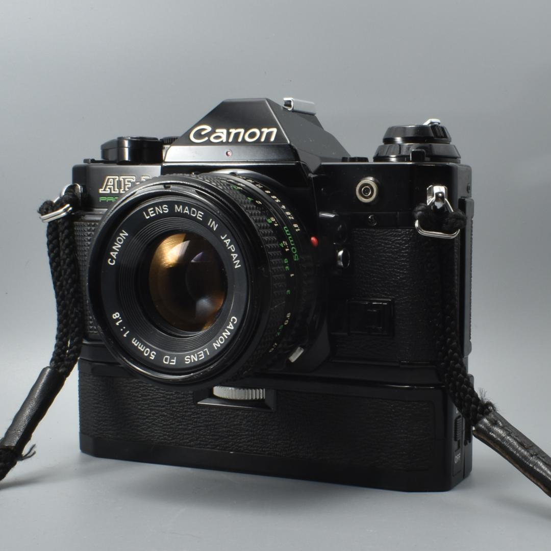 整備済 完動 Canon AE-1 Program Black NFD F1.8