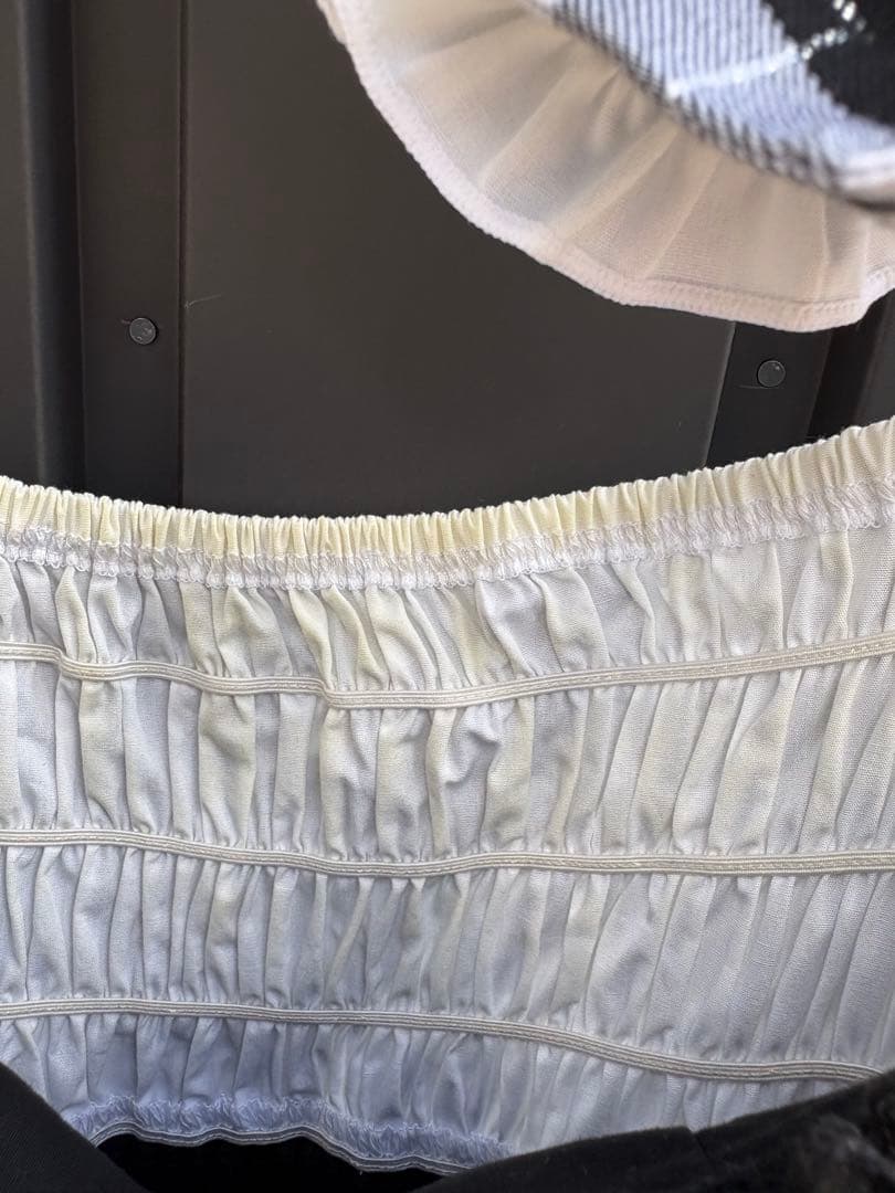 プトマヨ　チェック柄ワンピース　リボンタイ　PUTUMAYO ラックし