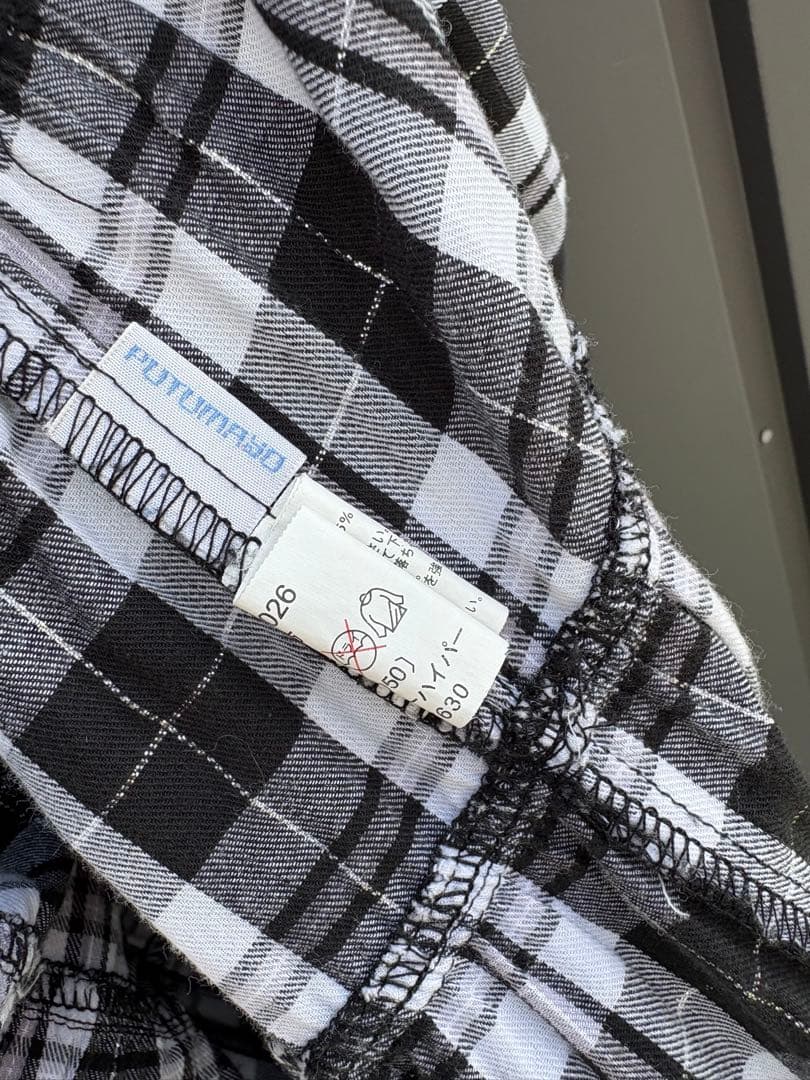 プトマヨ　チェック柄ワンピース　リボンタイ　PUTUMAYO ラックし