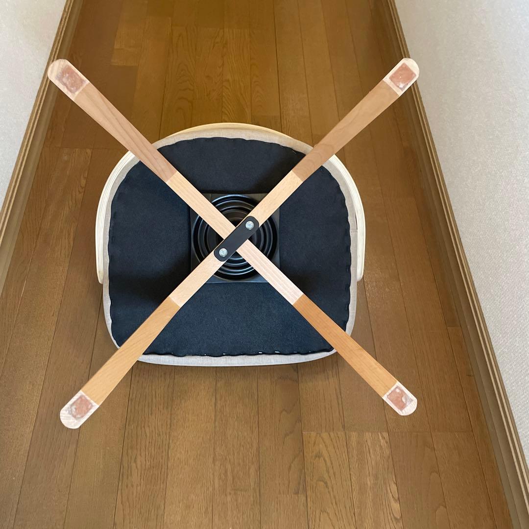 お値下げ！食卓椅子 デザインチェア　和風　回転式