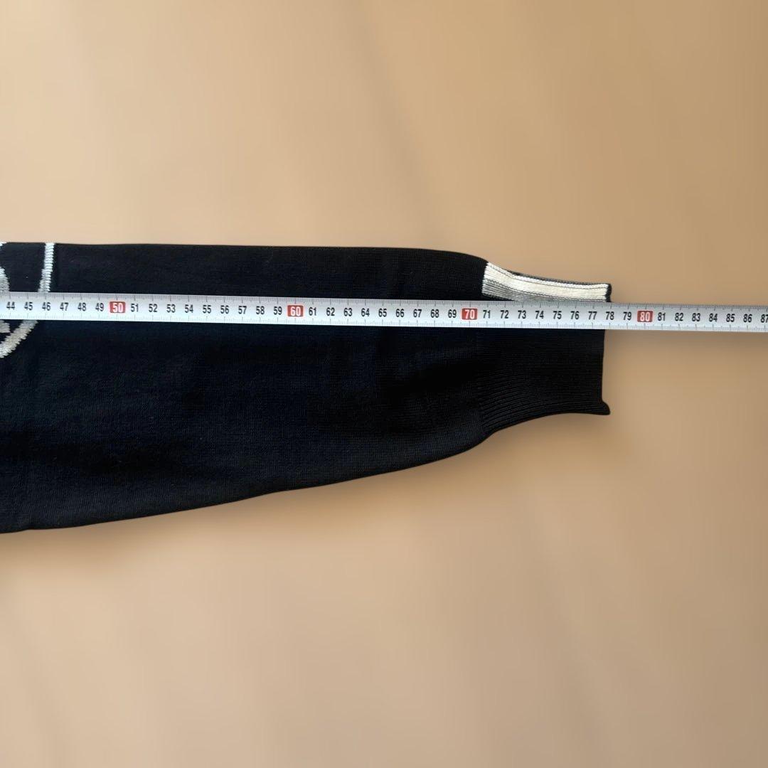 ★新品★ G/FORE ロゴ ブラック クルーネックセーター 秋冬